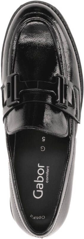 Gabor 452 Loafers Instappers Dames Zwart