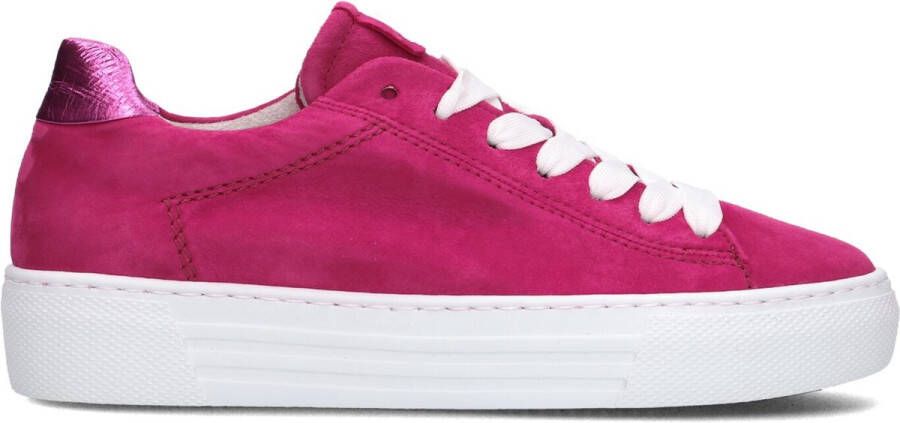 GABOR Lage Sneakers Dames 460.1 Maat: 37 Materiaal: Suède Kleur: Roze