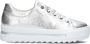 GABOR Lage Sneakers Dames 496 Maat: 38 Materiaal: Leer Kleur: Zilver - Thumbnail 1