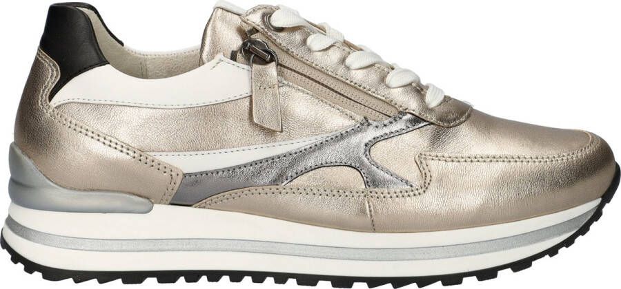 GABOR Lage Sneakers Dames 526 Maat: 36 Materiaal: Leer Kleur: Beige