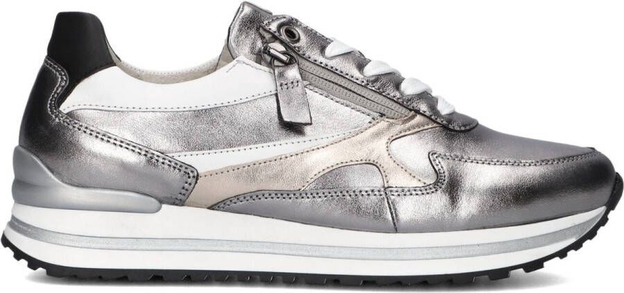 Gabor 526 Sneakers Leer Dames Zilver