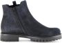 Gabor Suède Chelsea Boot met Metallic Detail Blue Dames - Thumbnail 1