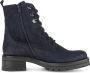 Gabor nubuck met glitter coating veterboots blauw - Thumbnail 2