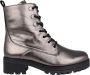 Gabor Elegante leren enkellaars zilver Gray Dames - Thumbnail 1