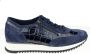 Gabor Wijde Sneaker Blauw Suède Blue Dames - Thumbnail 1