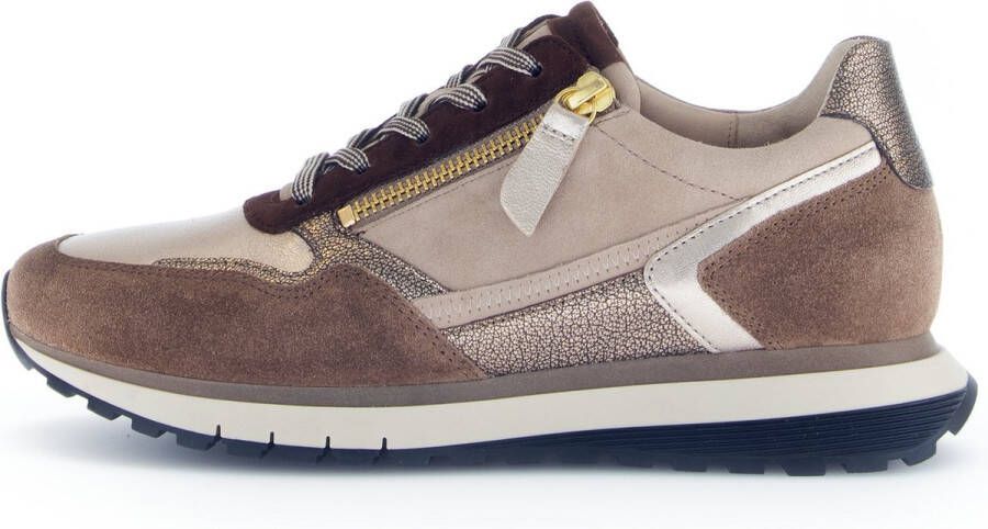 Gabor 56.378.82 dames sneaker beige