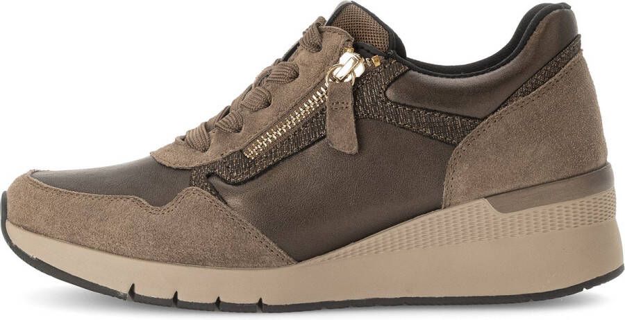 Gabor 56.418.15 dames sneaker beige