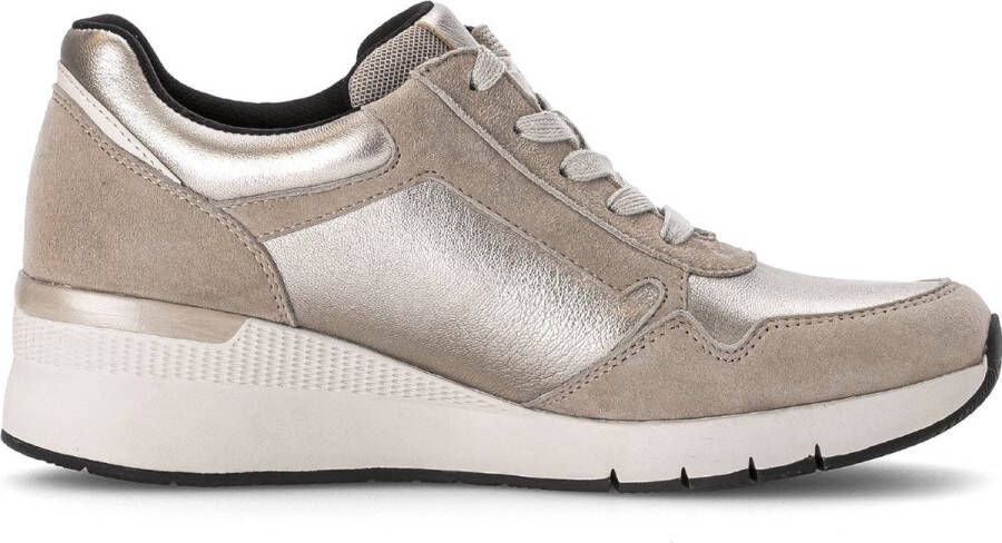 Gabor 56.418.82 dames sneaker beige