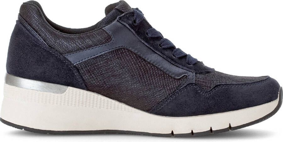 Gabor 56.418.86 dames sneaker blauw