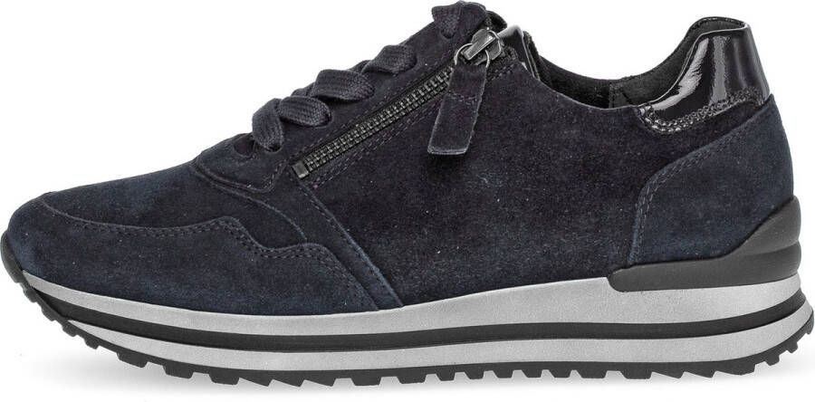 Gabor 56.528 46 Dames Sneakers blauw H leest