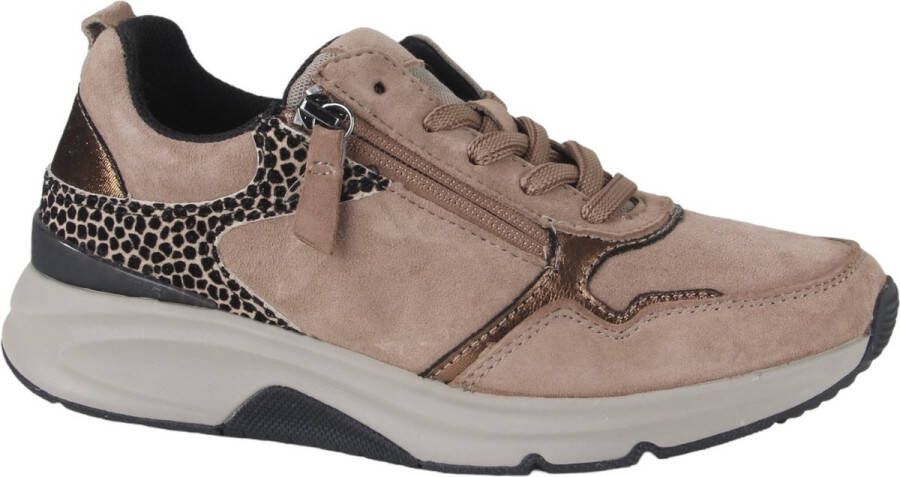 Gabor 56.897.25 dames sneakers (4 5) beige