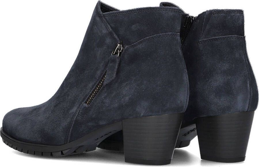 Gabor 603.1 Enkellaarsjes Enkelboots met rits Dames Blauw