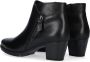 Gabor 603.1 Enkellaarsjes Enkelboots met rits Dames Zwart - Thumbnail 2