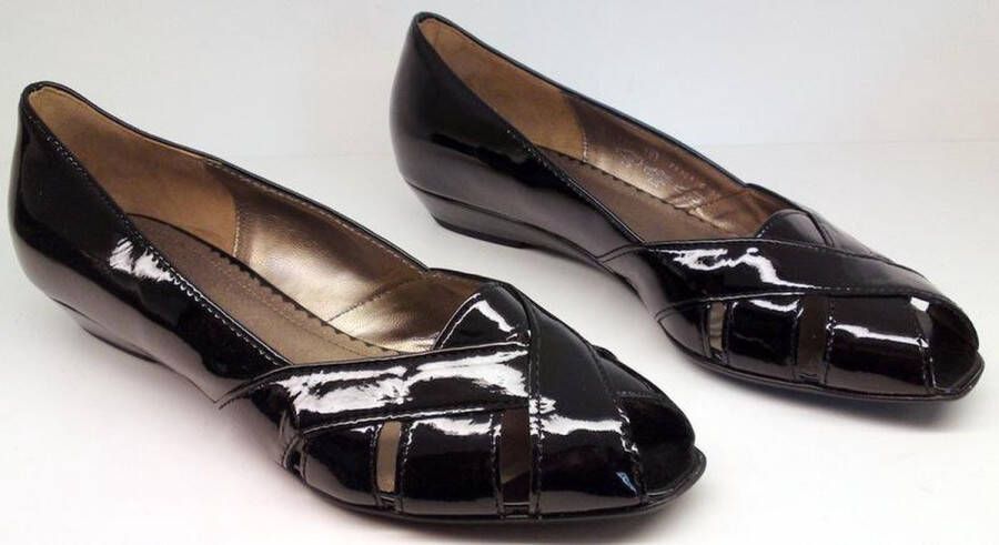 Gabor Zomer Patent Leren Zwarte Pumps Black Dames