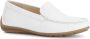 Gabor Witte gladleren loafers White Dames - Thumbnail 1