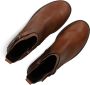 Gabor 653.1 Enkellaarsjes Enkelboots met rits Dames Camel - Thumbnail 2