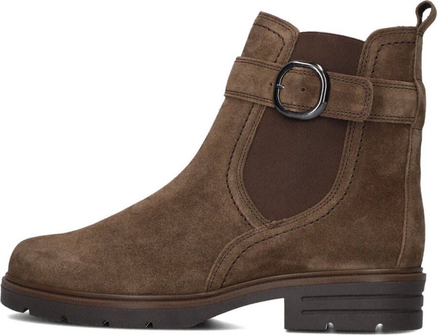 Gabor 653.1 Enkellaarsjes Enkelboots met rits Dames Cognac