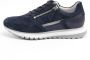 Gabor 66.378.46 Dark Blue Silver H-Wijdte Veterschoenen - Thumbnail 1