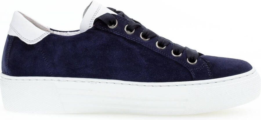 Gabor 66.465.36 Dames Sneakers Blauw