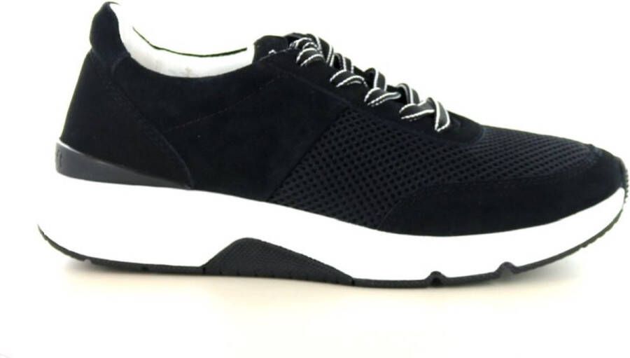 Gabor Rollingsoft Sneakers zwart Imitatieleer Dames