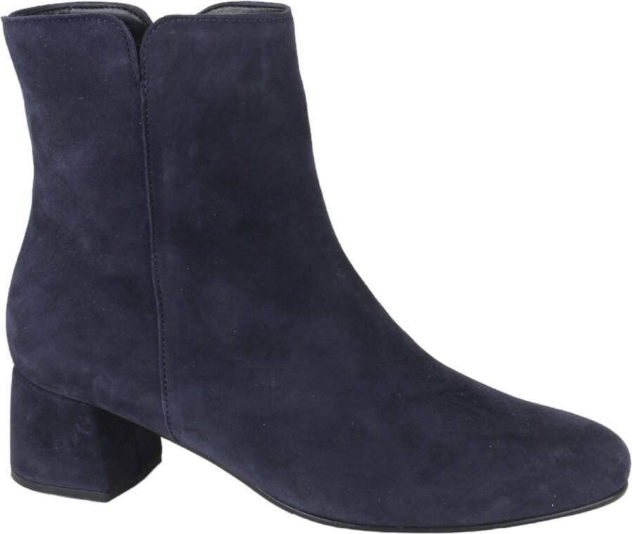 Gabor 680.3 Enkellaarsjes Enkelboots met rits Dames Blauw