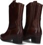 Gabor 681.2 Enkellaarsjes Enkelboots met rits Dames Cognac - Thumbnail 2