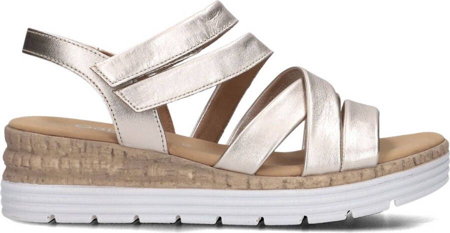 GABOR Sandalen Dames 702.2 Maat: 37 Materiaal: Leer Kleur: Beige - Foto 2