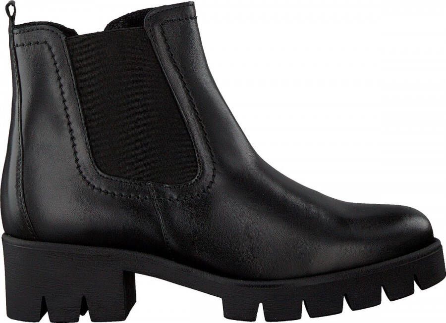 Gabor 710 Chelsea boots Enkellaarsjes Dames Zwart