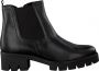 Gabor 710 Chelsea boots Enkellaarsjes Dames Zwart - Thumbnail 2