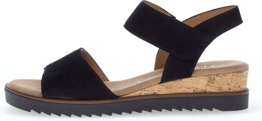 Gabor 750.2 Sandalen Dames Zwart