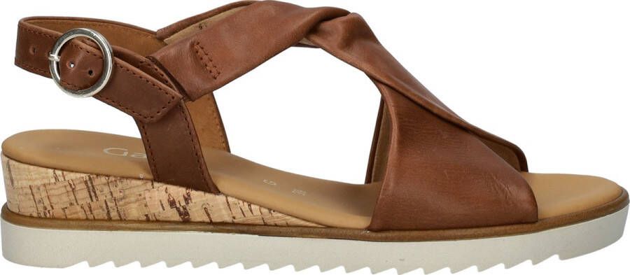 Gabor 751.1 Sandalen Dames Camel