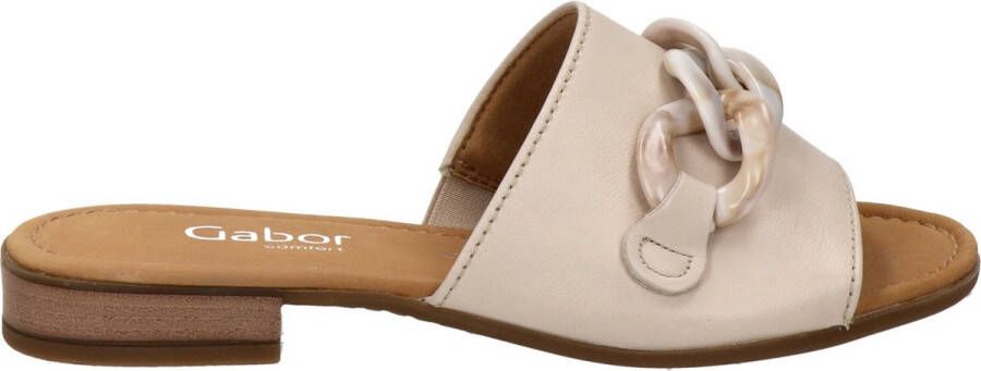 Gabor Comfortabele damesslippers Beige Dames - Foto 4