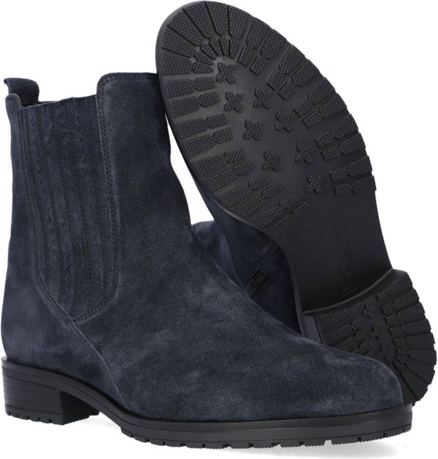 Gabor 792.1 Enkellaarsjes Enkelboots met rits Dames Blauw