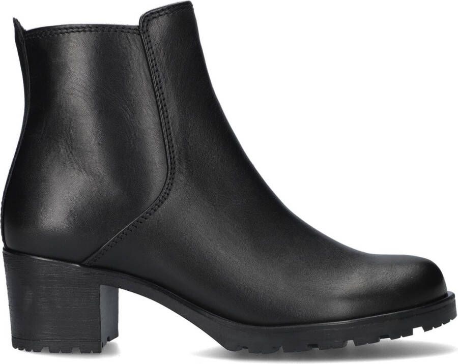 Gabor 800.1 Enkellaarsjes Enkelboots met rits Dames Zwart