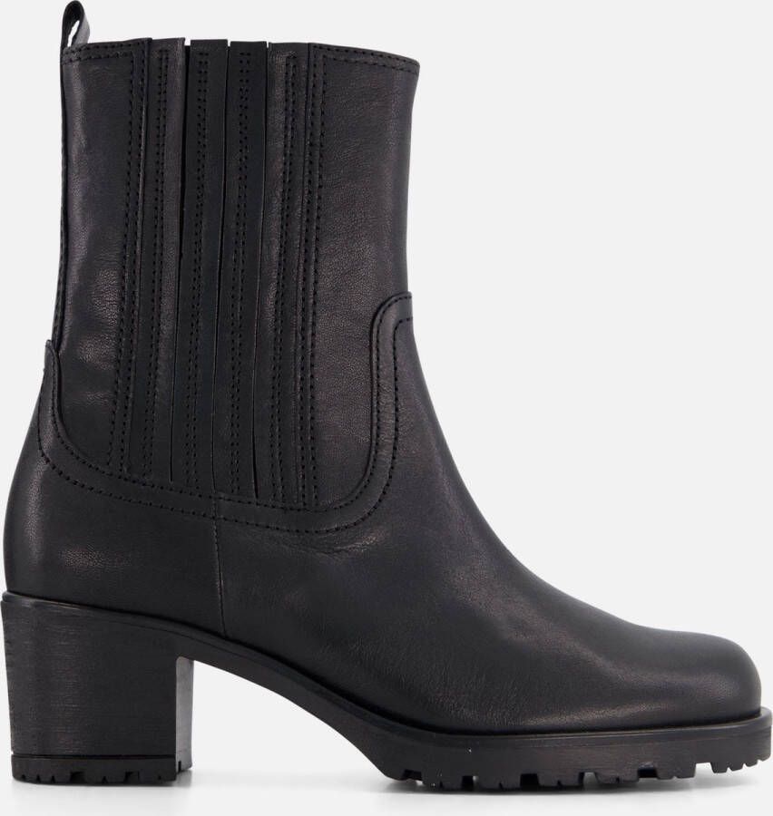 Gabor 801.4 Enkelboots Enkellaarsjes Dames Zwart