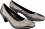 Gabor Zilver Metallic Leren Pump Gray Dames - Thumbnail 1