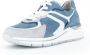 Gabor 86.585 86.585.36 Blauw combi sneaker wijdte H - Thumbnail 2