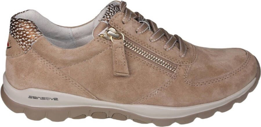 Gabor 86.968.33 dames sneaker beige