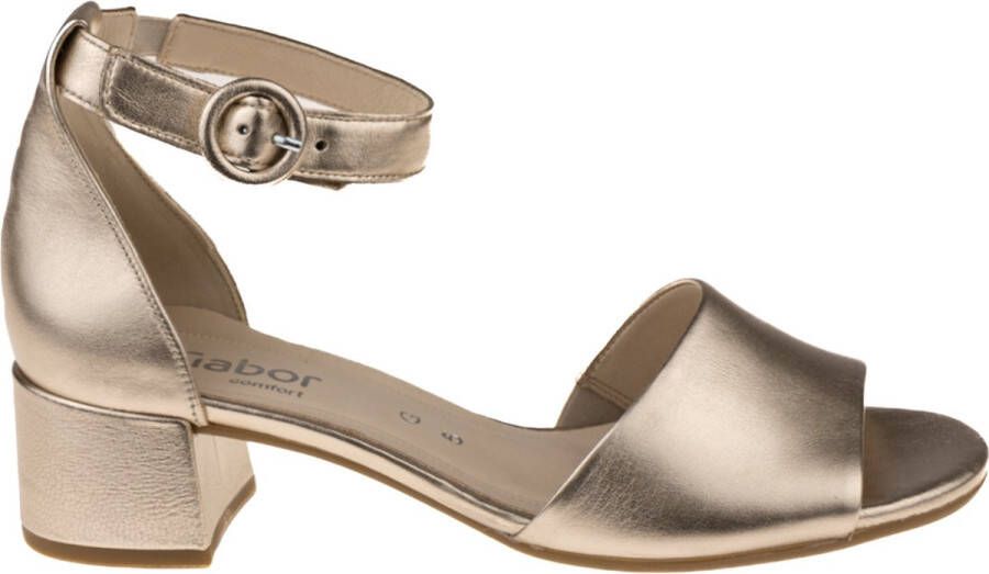 Gabor 902 Sandalen Dames Goud