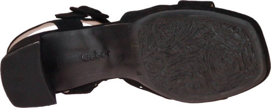 Gabor 953 Sandalen Dames Zwart