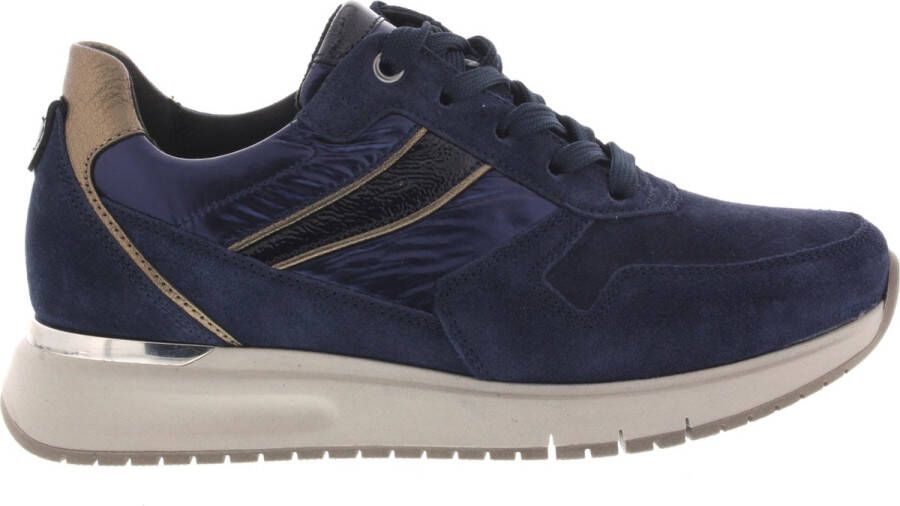 Gabor Sneakers blauw Suede 102314 Dames