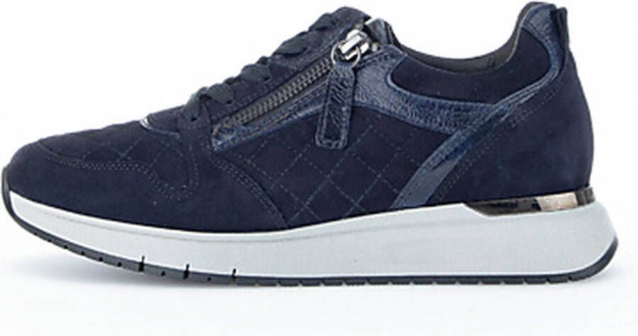 Gabor 96.446.46 Night Blue H-Wijdte Veterschoenen