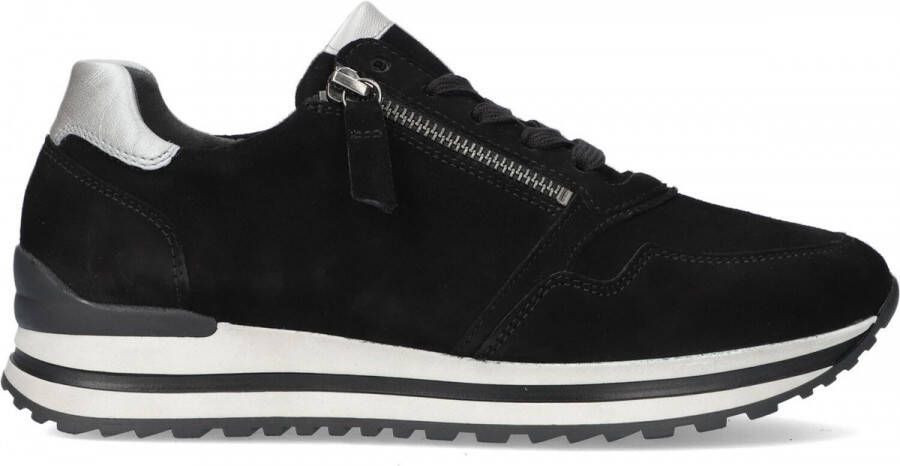 Gabor 528 Lage sneakers Dames Zwart