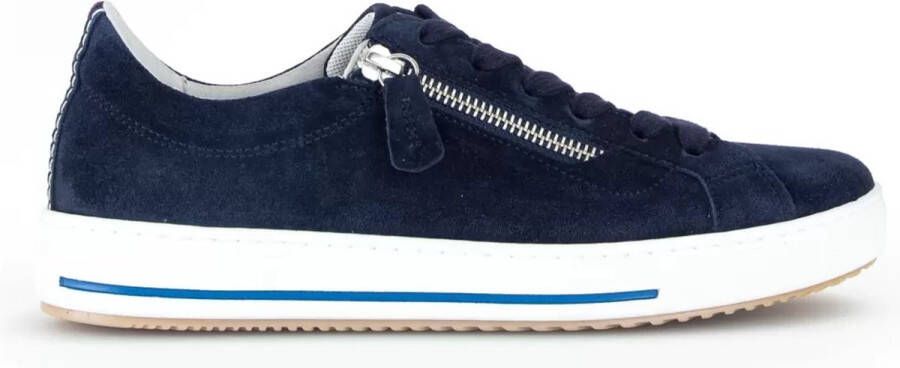 Gabor art. 46.518 36 blauw suede sneaker