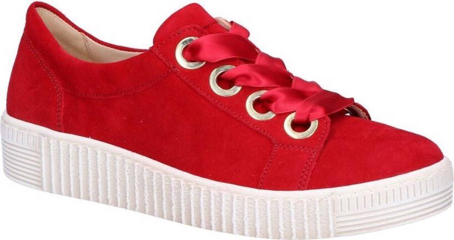 Gabor Sneakers in rood voor Dames grootte: 37 5