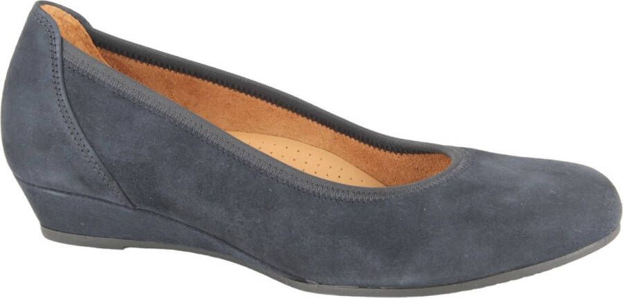 Gabor Pumps Kreta wedge heel half shoe slip-on shoe in comfortable width g (= wide)