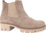 Gabor Chelsea Boot 21.710.12 Kiesel Dust Zand Suède - Thumbnail 1