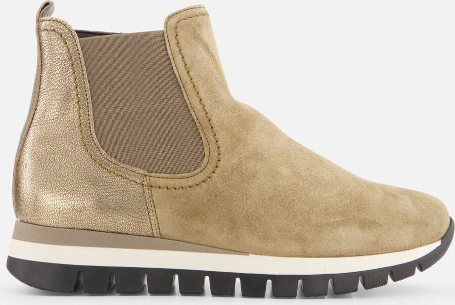 Gabor Chelsea boots bruin Suede Dames