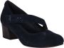 Gabor Blauwe suède leren pumps Blue Dames - Thumbnail 1