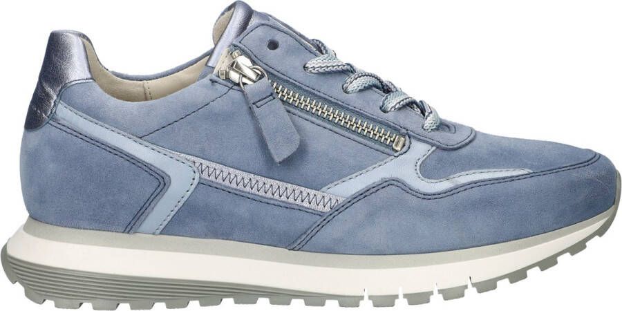 Gabor Comfort Optifit dames sneaker Licht blauw